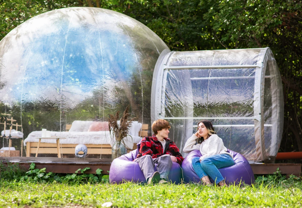 stargazing bubble tent